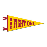 USC Trojans Gold Fight On Pennant